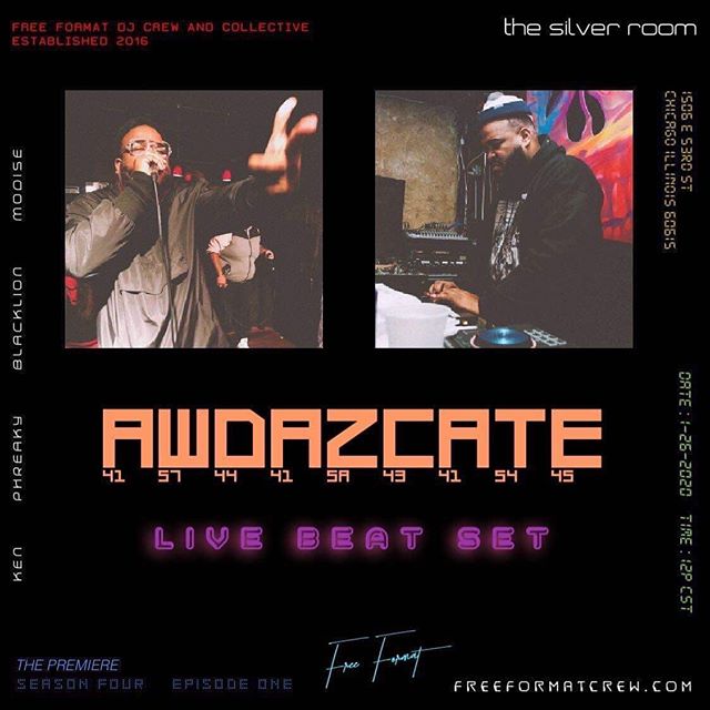 @thewaffleking75 will be performing his live beat set @thesilverroom Jan 26th 2019